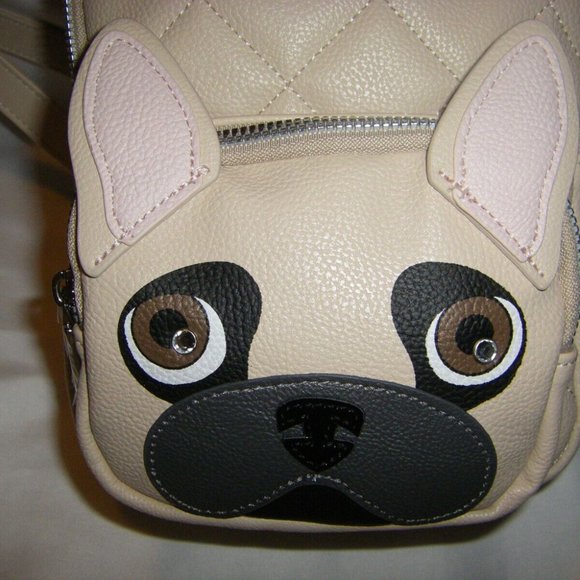 Betsey Johnson Bags Betsey Johnson Kitsch Xo Baybee Mini Sand Backpack French Bulldog